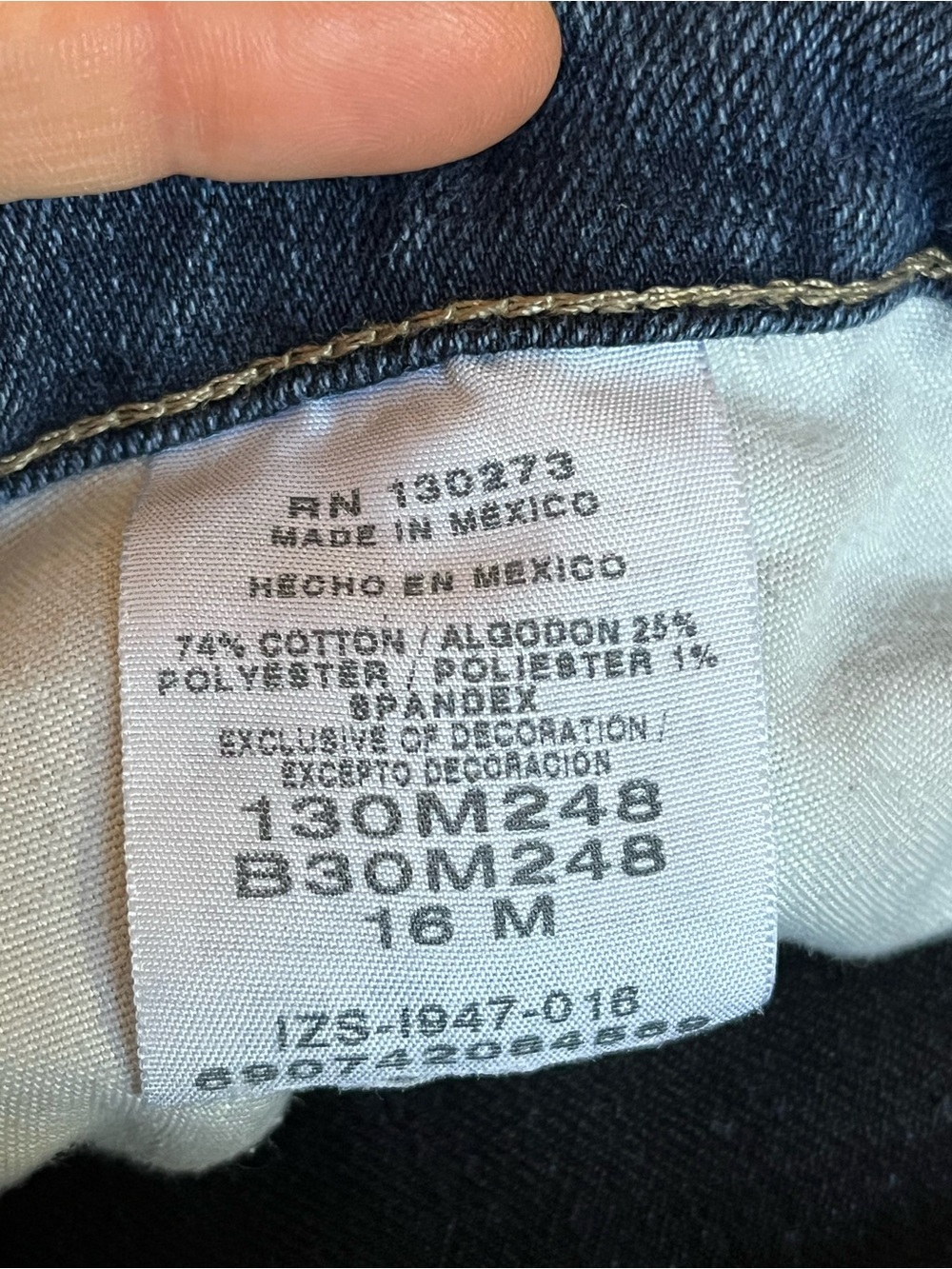 Riders Women's Straight Leg Jeans in Dark Blue - Picture 4 of 13